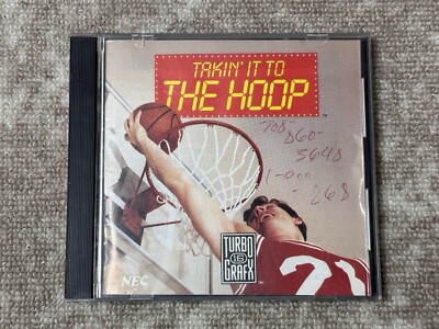 Takin  It To The Hoop TurboGrafx-16 Complete in Case!