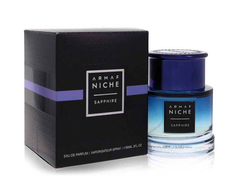 Armaf Niche Sapphire Eau de Parfum for Men Spray 3oz/90ml - BRAND NEW