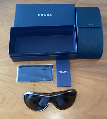 Prada Sonnenbrille mit Maske Vintage komplett mit Etui unbenutzt