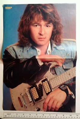 Peter Maffay  Poster - Bravo Mag 42x28 cm RARE VHTF  80's 