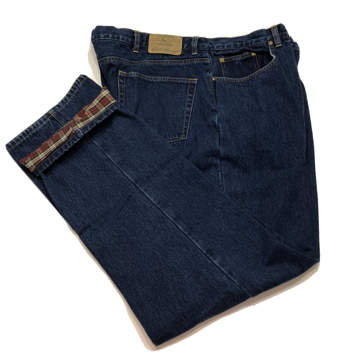 Купить Mens Eddie Bauer Flannel Lined 