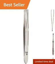 Superior Quality Ergonomic Slant Tweezer for Precise Hair Removal and Shaping