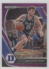 2021-22 Panini Prizm Draft Picks Purple Wave Matt Hurt Matthew #34 17uj
