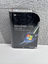 Microsoft Windows Vista Ultimate Retail Box 32 64-bit with Key