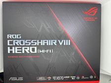ASUS ROG Crosshair VIII Hero AMD X570 ATX Motherboard - GREAT CONDITION