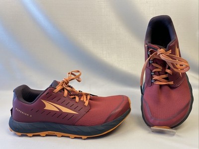 Altra Superior 5 Trail Running Shoes Womens Size 8.5 Burgundy AL0A5483666 VGUC