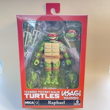 NECA Teenage Mutant Ninja Turtles Usagi Yojimbo Raphael  2 Sealed