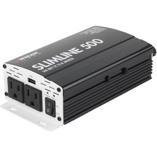 Wagan 3716 SLIMLINE 500 High Output 500 Watt Compact 115V AC Power Inverter New