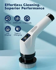 Airant 7 in 1 Electric Spin Scrubber Cordless Cleaning Brush Set