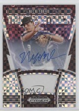 2020 Panini Prizm Draft Picks Thunderstruck Power Plaid 3/17 Nick Yorke Auto 3c2