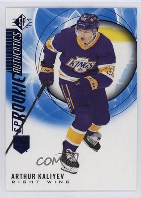 2020-21 SP Retail SP Rookie Authentics Blue Arthur Kaliyev #104 Rookie RC 0e5i