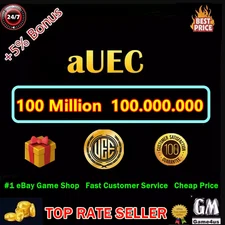 STAR CITIZEN aUEC 100M +5% Bonus🎁Ver 4.5.0 Live Alpha UEC🔥Fast Virtual Item
