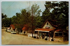 Postcard Mel's Market & Cabins, Eureka Springs, Arkansas W7