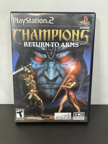Champions Return To Arms - Sony PlayStation 2 - PS2 - complete w/manual