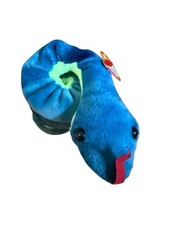 Ty Beanie Baby Hissy, the TIE-DYED Snake  PRISTINE-CLEAN MINT with Mint Tags