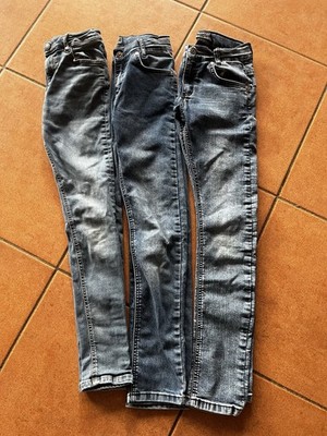 Jeans Skinny Fit Gr.152 Blue Ridge / Blueeffect Neuwertig 3 Stück