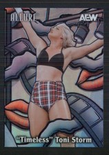 2026 Upper Deck Allure AEW Toni Storm Color Flow Blue-Purple card