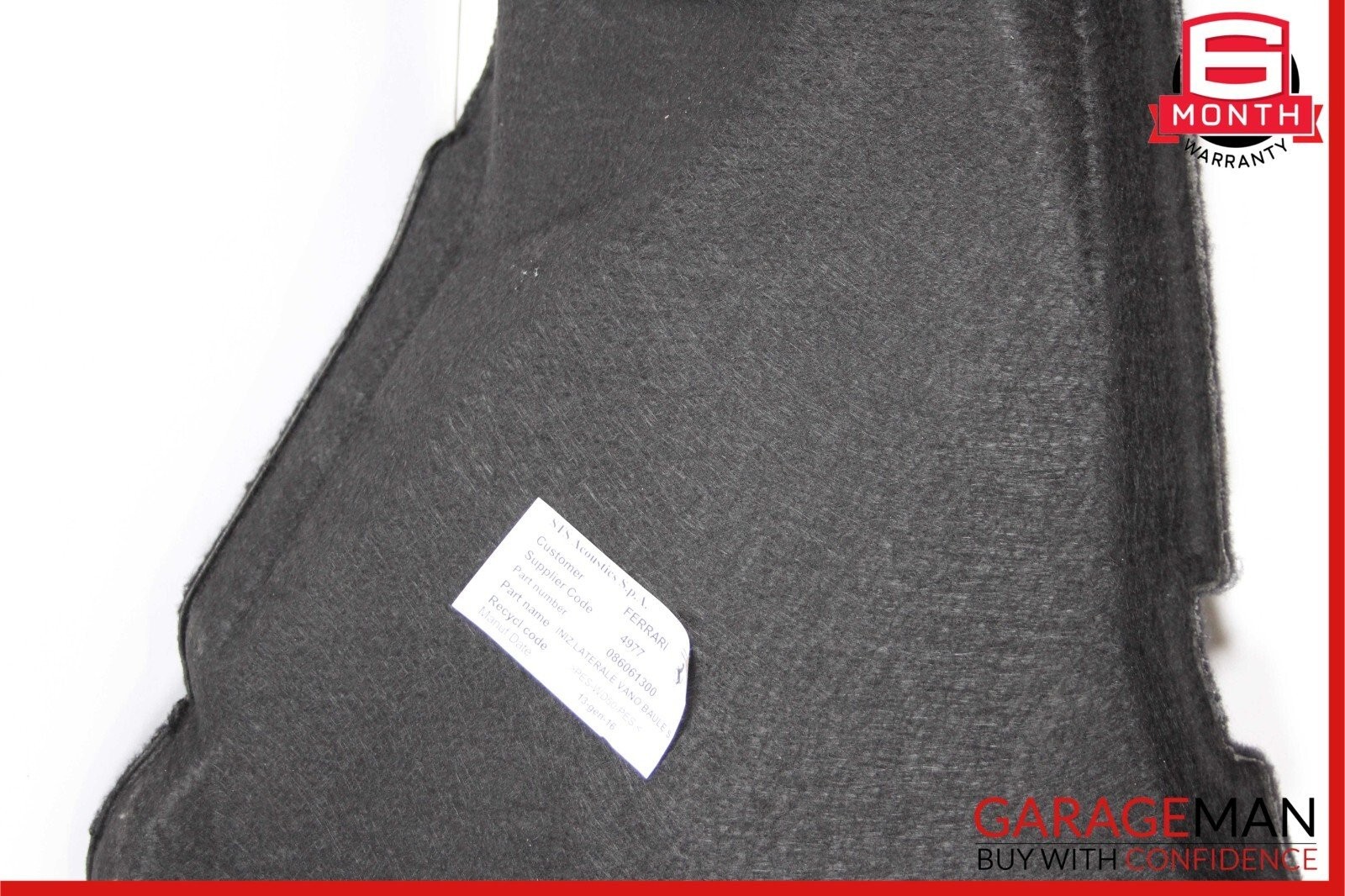 Ferrari California 2015-2018 RIGHT Carpet