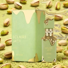 Eclaire Pistache is a gourmand fragrance crafted for menandwomenlovesweeteleganc