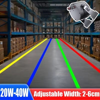 Upgrade Industrial One Line Laser Light Safety Warning Sign GOBO Projector Lamp