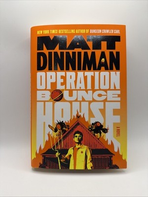 SIGNED Operation Bounce House Matt Dinniman 1st Edition Hardcover 1st Print