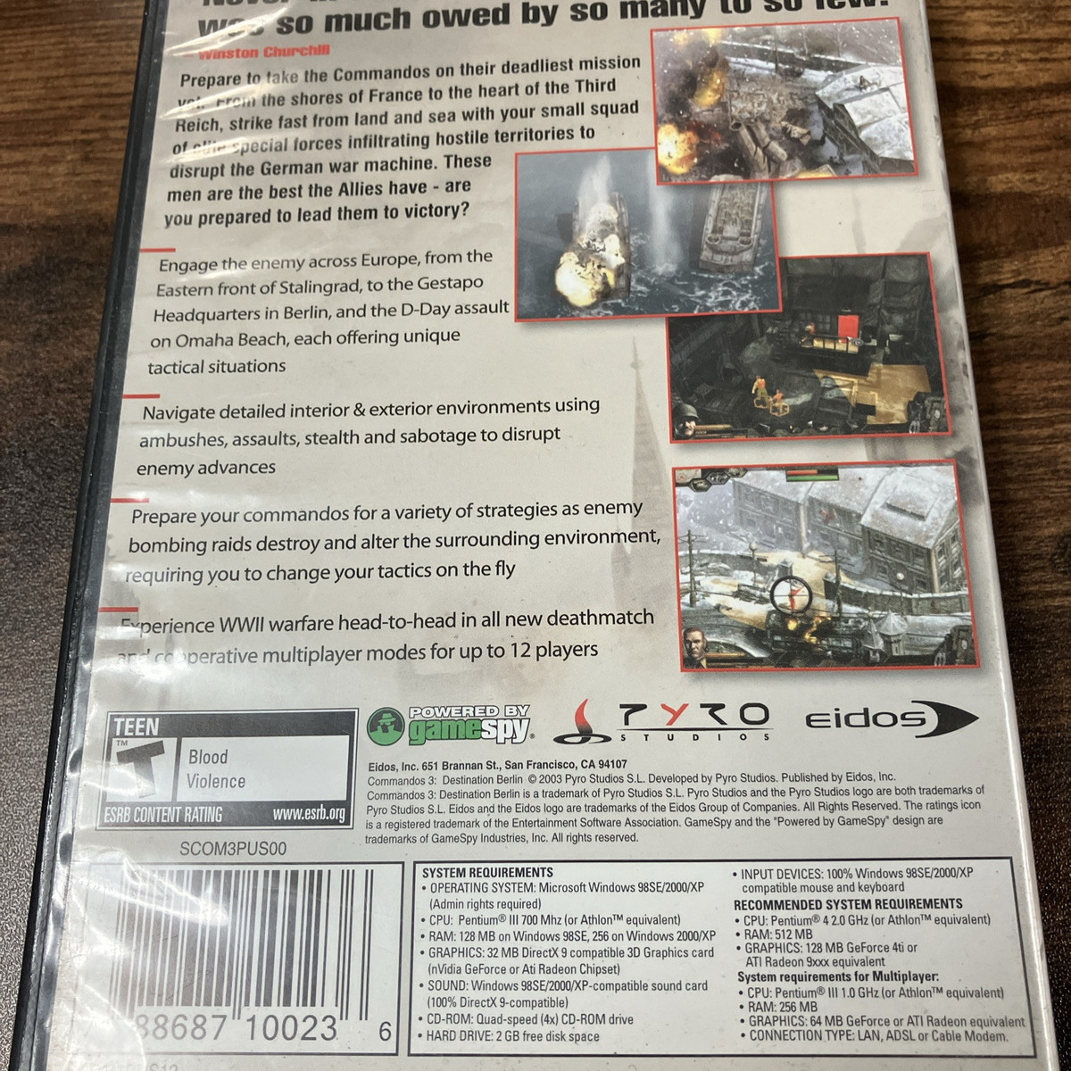 Commandos 3 Destination Berlin (PCCD) Used Condition | eBay Commandos 3 Destination Berlin (PCCD) Used Condition | eBay