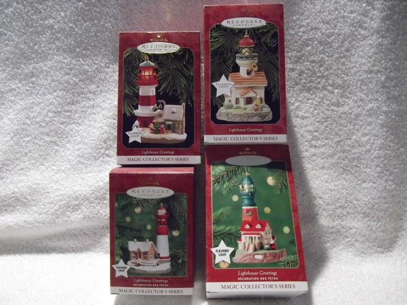 Hallmark 1997 1998 2000 2001 Lighthouse Greetings Magic Series 1-2 4-5