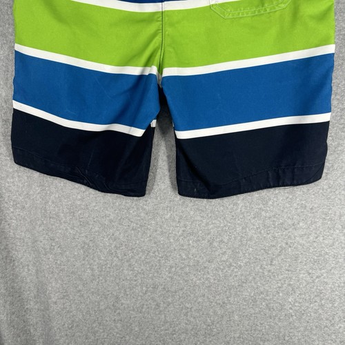 Abercrombie & Fitch Herren Boardshorts Gr. Large blau grün ungefüttert Schwimmen Strand - Bild 10 von 14