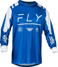 Fly Racing F-16 Jersey Blue/White Motorcycle MX Off-road ATV BMX MTB Adult XL