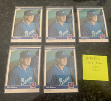 PHIL NIEKRO CARD LOT (1984 FLEER)...............5 TOTAL