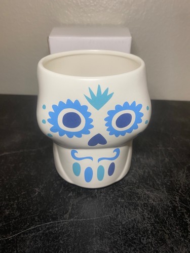 Don Julio Skull Mug "Day of the Dead" by Claudio Limon, NEW w/ Box - Picture 2 of 4