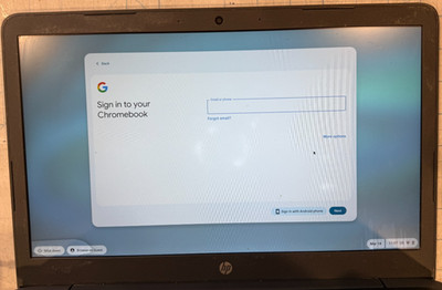 HP 14'' Chromebook 14-ca003cl  64 GB eMMC 4 GB RAM Black