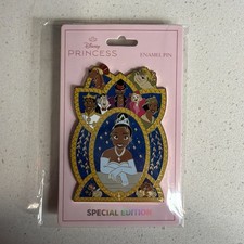 Disney Pins Blog Princess and the Frog Character Cluster Jumbo Disney Pin SE 175