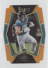 2021 Panini Select Premier Level Orange Prizm Die-Cut /249 Luke Farrell #194 ex0