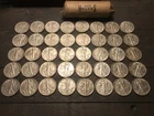 Full Dates 40 Coins 1942-S 90%Silver Walking Liberty Half Dollars $20 Face Value