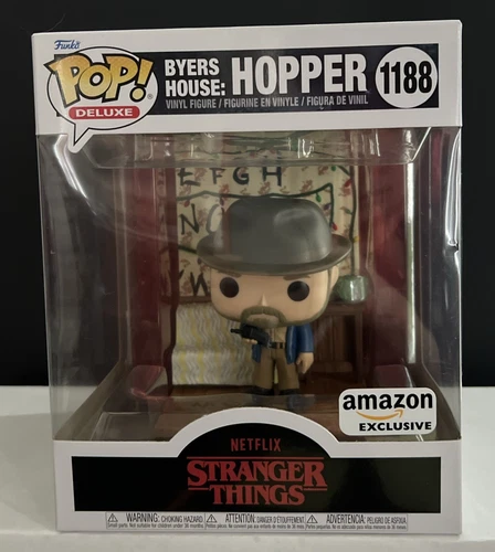 Funko Pop! Deluxe: Stranger Things - Byers House: Hopper - Amazon Exclusive 1188