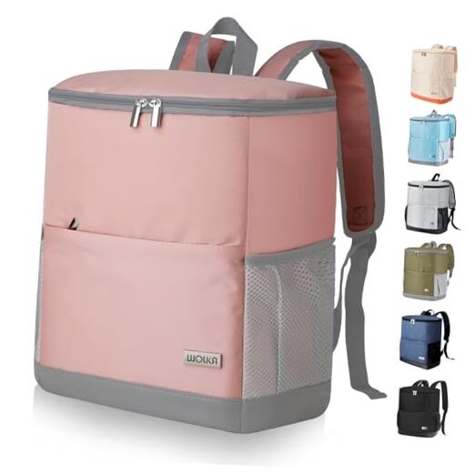 Backpack Outdoor - Leak Proof Backpack Cooler 30 Light-pink
