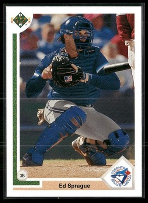 1991 Upper Deck Final Edition - Ed Sprague #47F (RC)