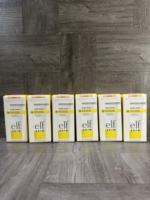 Lot of 6 ELF Skin Suntouchable! Whoa Glow Sunbeam SPF 30 & Primer  12/2025