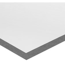Zoro Select Bulk-Ps-Pvc-149 Gray Pvc Type 1 Rectangle Stock 48" L X 3" W X