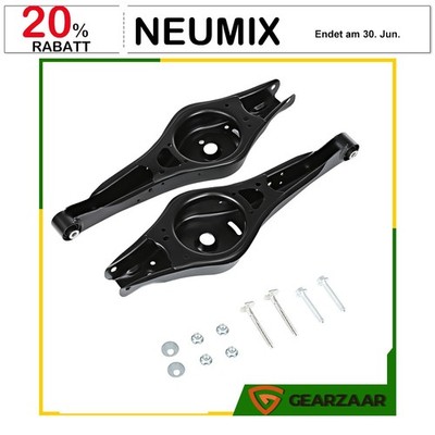 2x QUERLENKER HINTEN UNTEN für Seat Alhambra und VW Sharan inkl. SCHRAUBEN