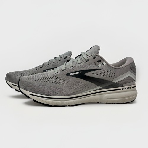 Brooks Ghost 15 Men’s Size 12 2E US Running Sneakers Gray Comfort Cushion Shoes