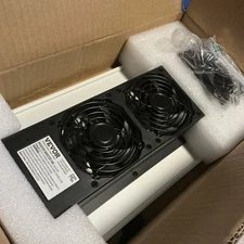 VEVOR Quiet Register Booster Fan Heating / Cooling 4 x 12” Registers White