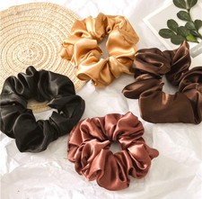Satin Solid Scrunchie