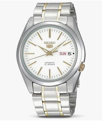 Seiko 5 Sports White Men's Watch - SNKL47 Brand New In Box