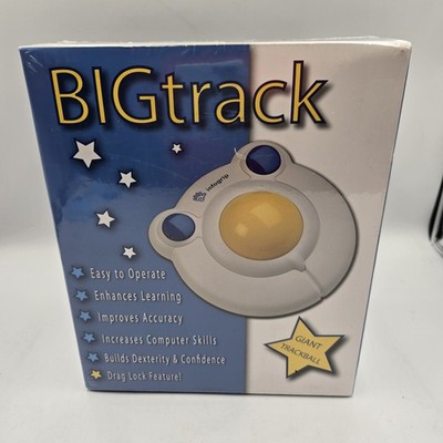 Infogrip BIGtrack AbleNet 3'' Trackball Mouse Ergonomic USB PPC MAC NEW SEALED 
