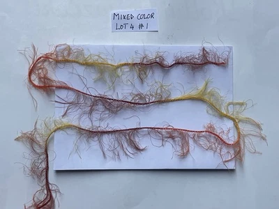 YarnArt TECHNO Eyelash Yarn Mixed FIRE TONES 100% Microfiber 50g/100 Lot 4 #1