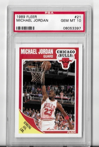 Jordan 1989 Fleer Jordan
