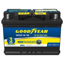 Goodyear Group 48 12v 70 Ah 120rc 760 Cca Platinum Agm Automotive Battery
