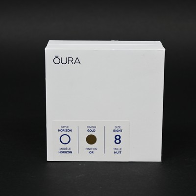 Oura Ring Gen3: Horizon Gold